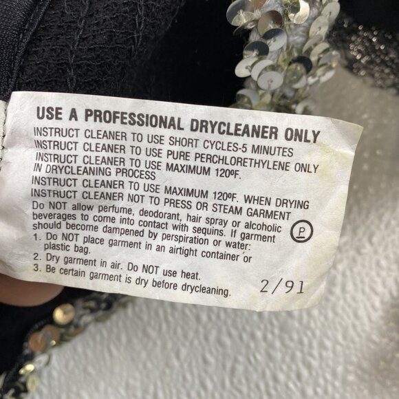 Vintage 6 Piece Curtain Call Costumes Sequin Dance Outfit  Made in USA Size 2/3 - Picture 4 of 14